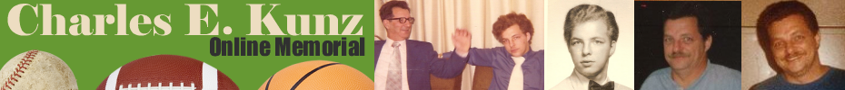 Charles Kunz Memorial Banner