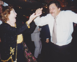 Chuck kunz dancing with mom