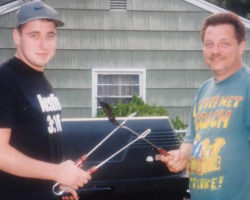 Chuck w/ Son Jeff